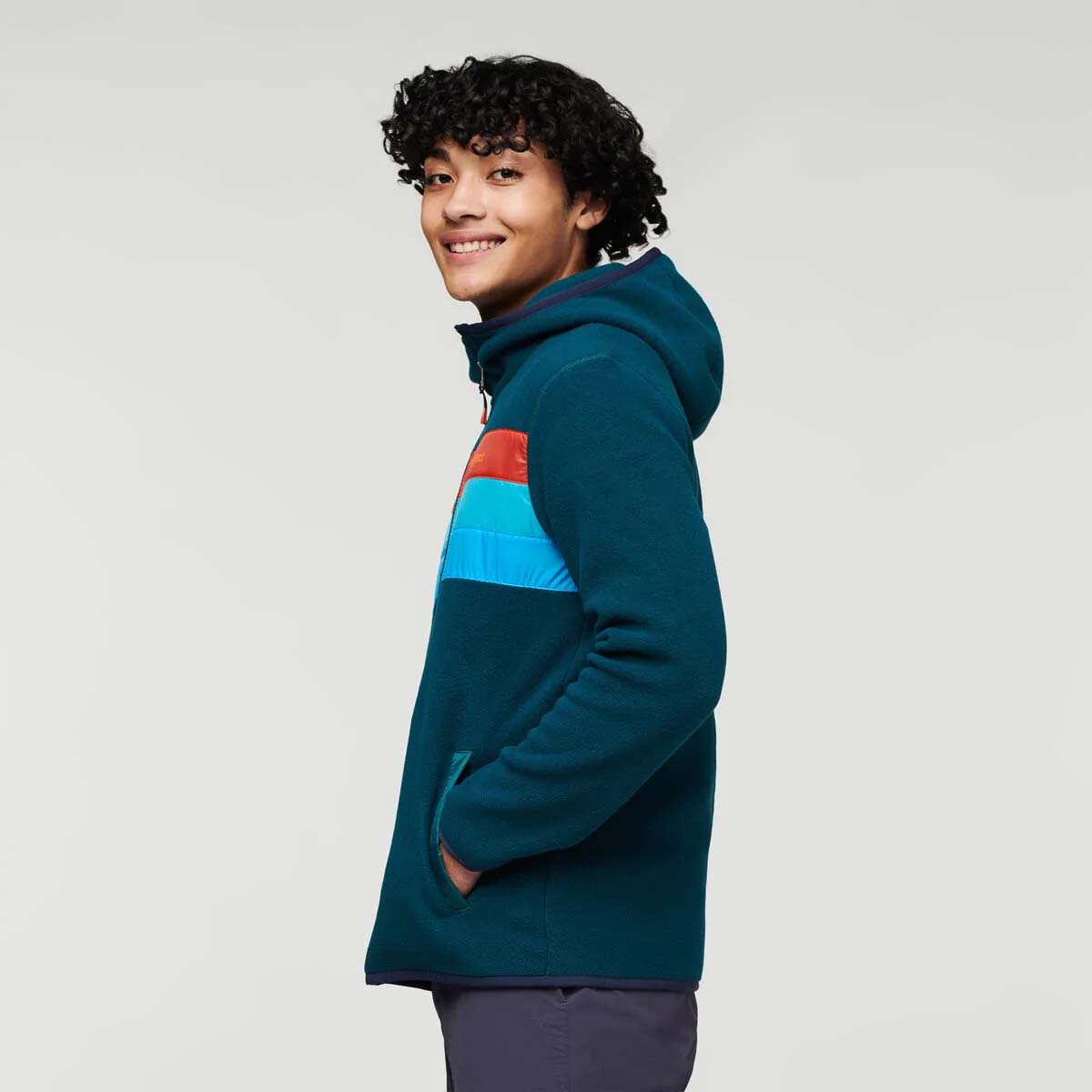 Teca Fleece Hooded Full-Zip Jacket - Men's (Fall 2023) - Image 3