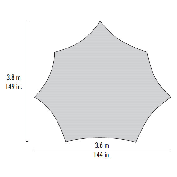 Rendezvous Sun Shield 120 Wing - Image 4