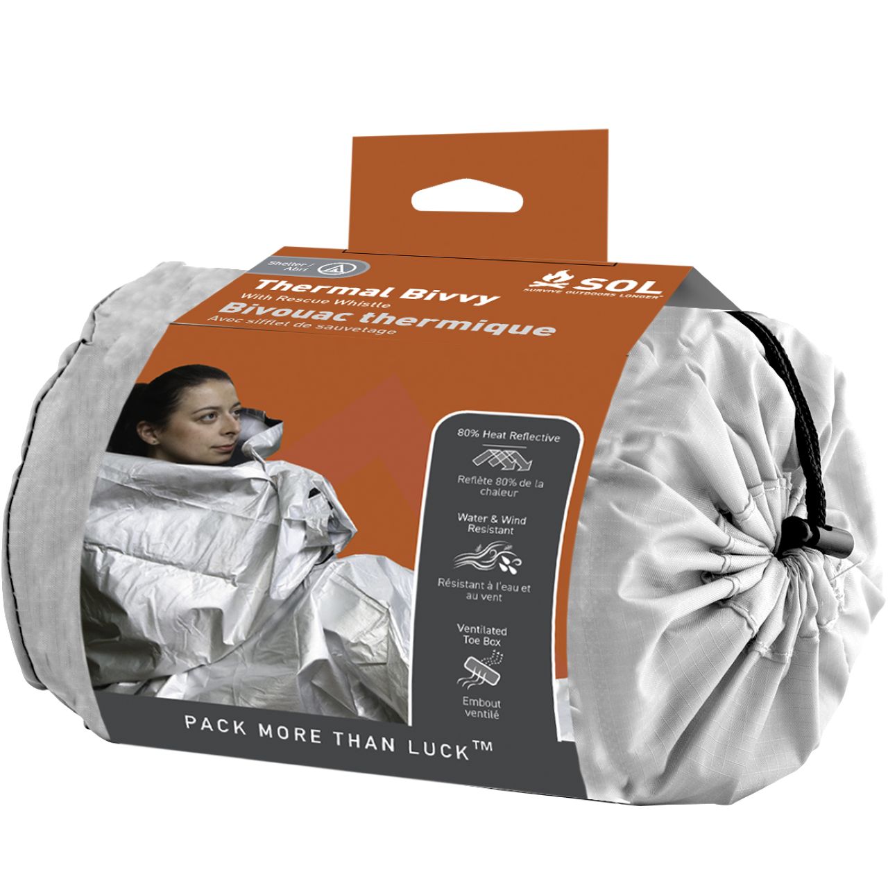 SOL Thermal Bivvy w/ Rescue Whistle - Image 4