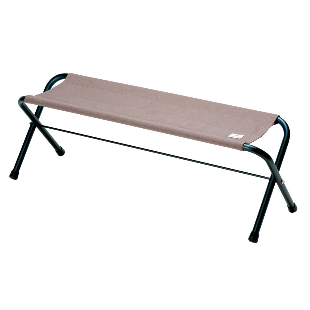 Folding Gray Bench