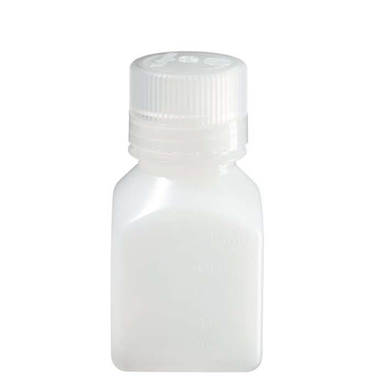 HDPE Narrow-Mouth Square Bottle - Image 3