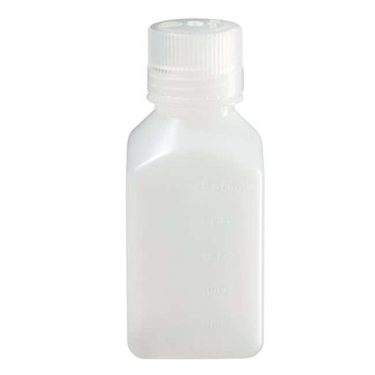 HDPE Narrow-Mouth Square Bottle - Image 4