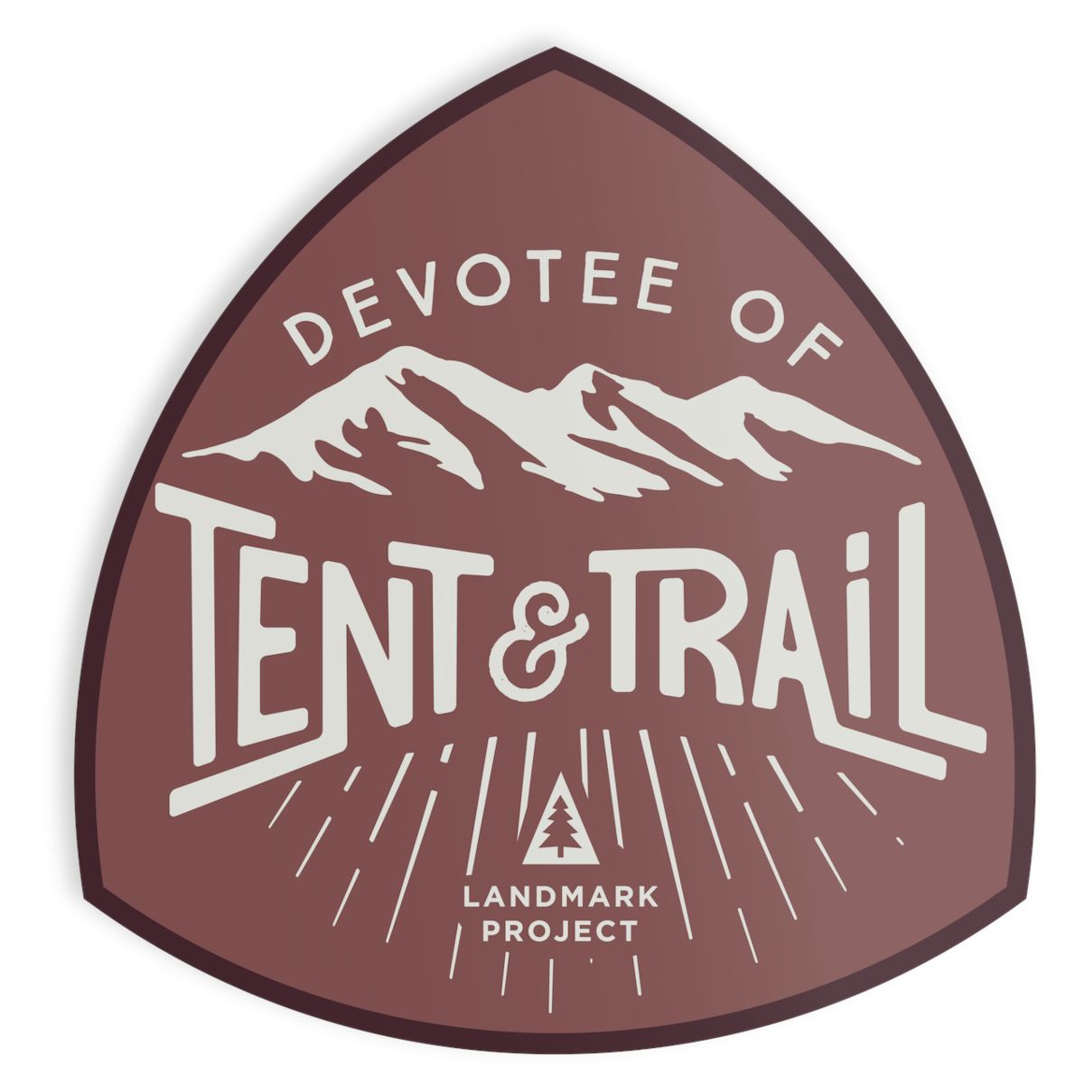 Devotee of Tent & Trail Sticker - Image 5