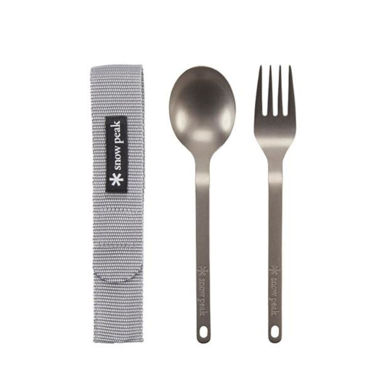 Titanium Fork and Spoon Set - Image 3