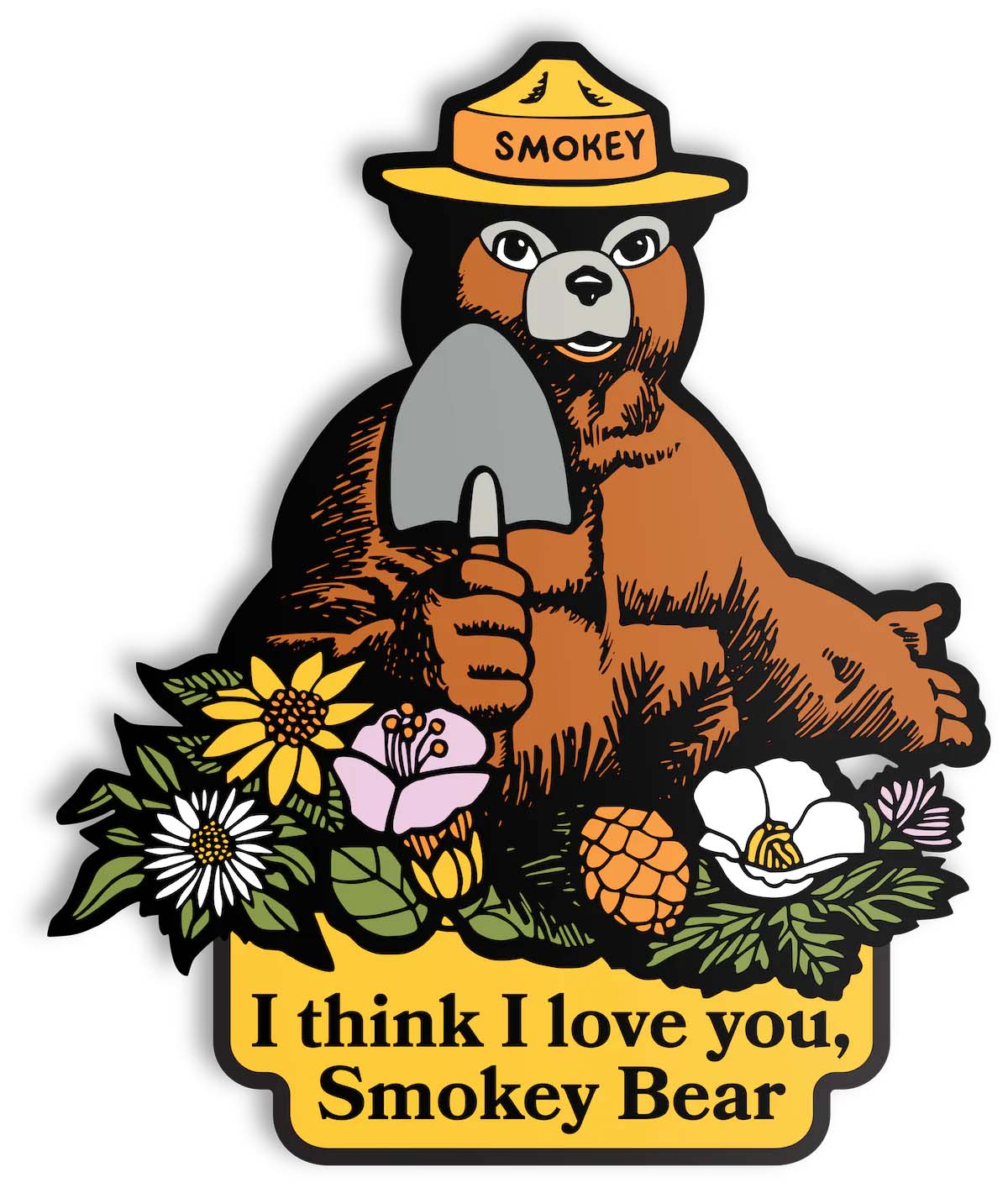 I Love Smokey Sticker - Image 5