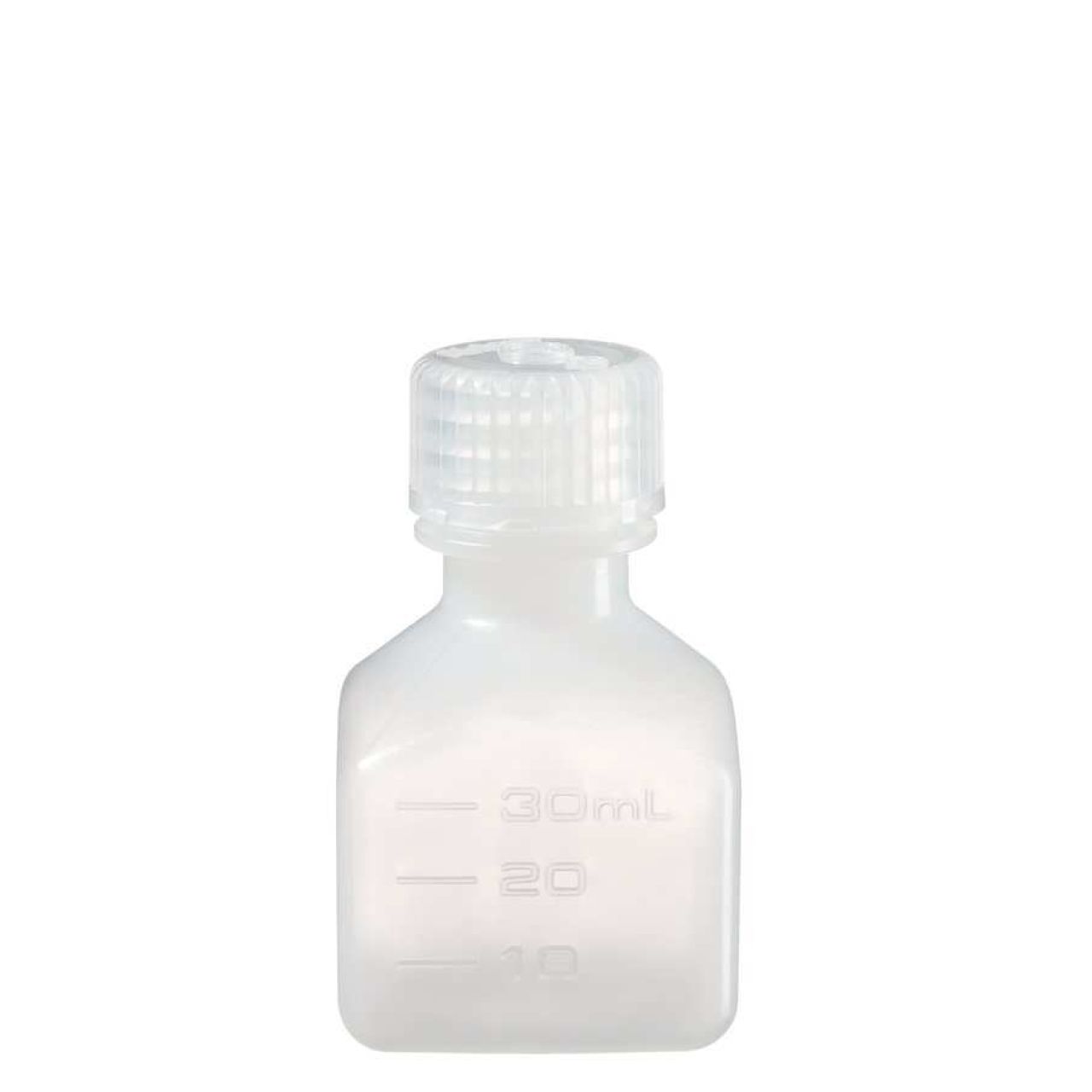 HDPE Narrow-Mouth Square Bottle - Image 5