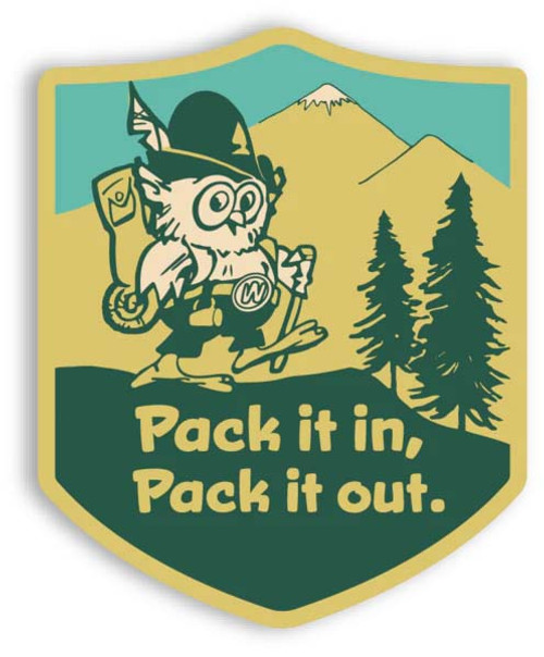 Devotee of Tent & Trail Sticker - Image 2