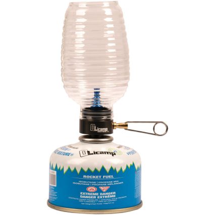 Luminator Adjustable Flame Gas Canister Lamp