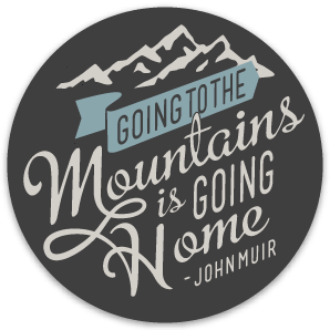 Going to the Mountains Sticker - Image 4