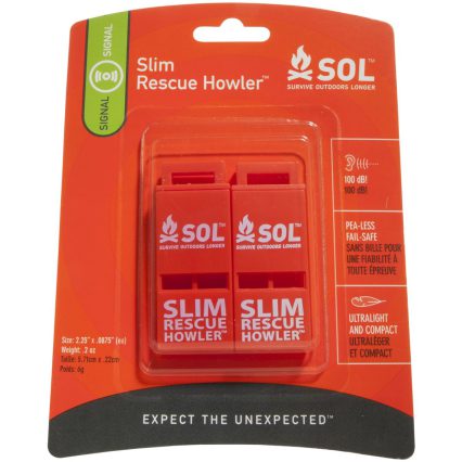 SOL Slim Rescue Howler - 2 Pack