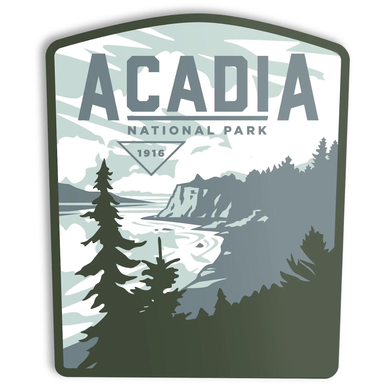 Acadia National Park Sticker - Image 2